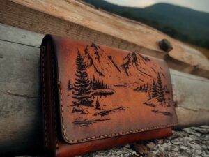 Etui na telefon skórzane