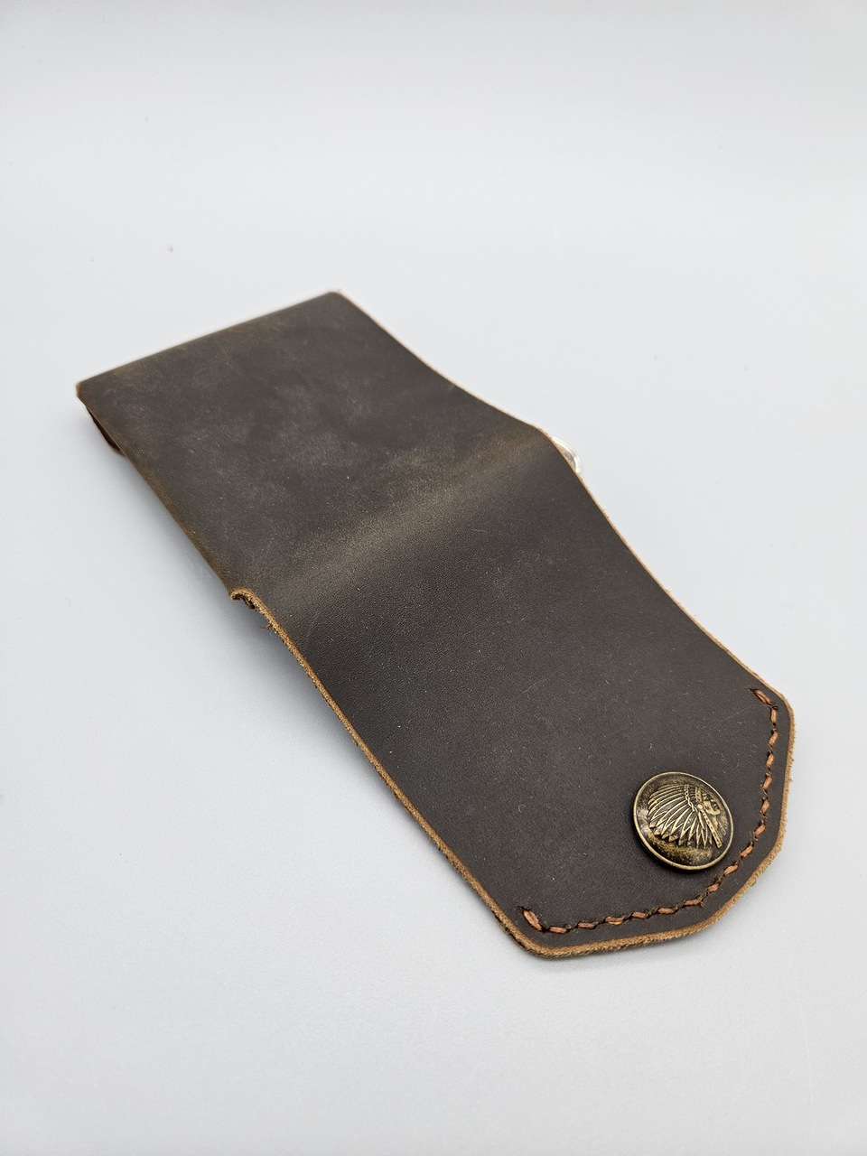 Skórzany portfel minimalistyczny - obrazek 3