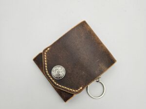 Skórzany portfel minimalistyczny