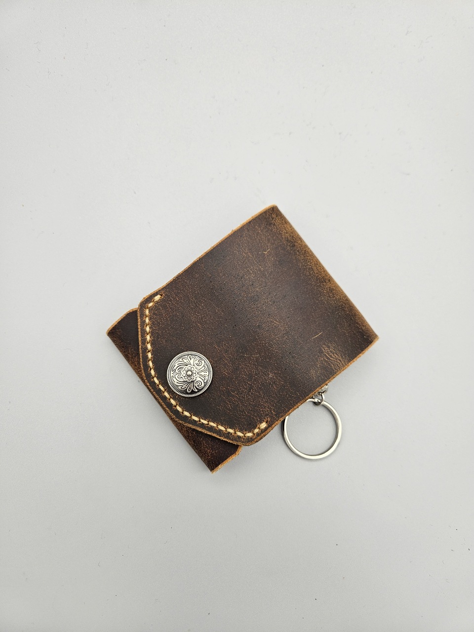 Skórzany portfel minimalistyczny