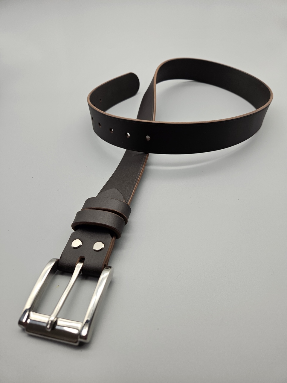 Skórzany pasek klasyczny - obrazek 5