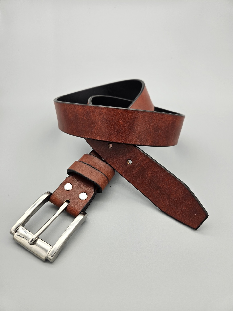 Skórzany pasek "Bushcraft"