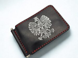 Portfel patriotyczny z klipsem