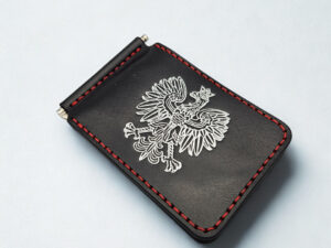 Portfel patriotyczny z klipsem