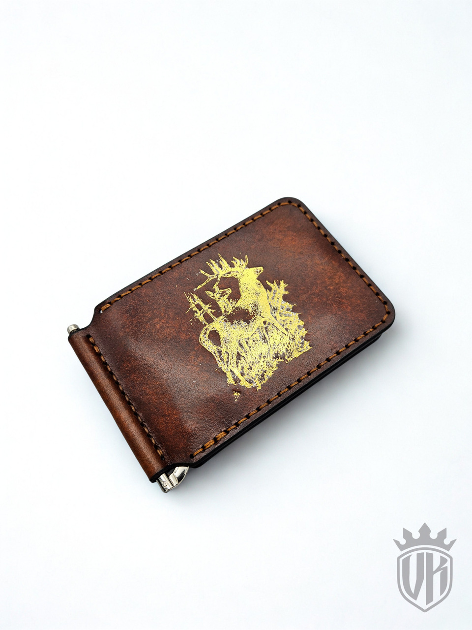 Portfel myśliwski z klipsem - obrazek 2