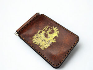 Portfel myśliwski z klipsem