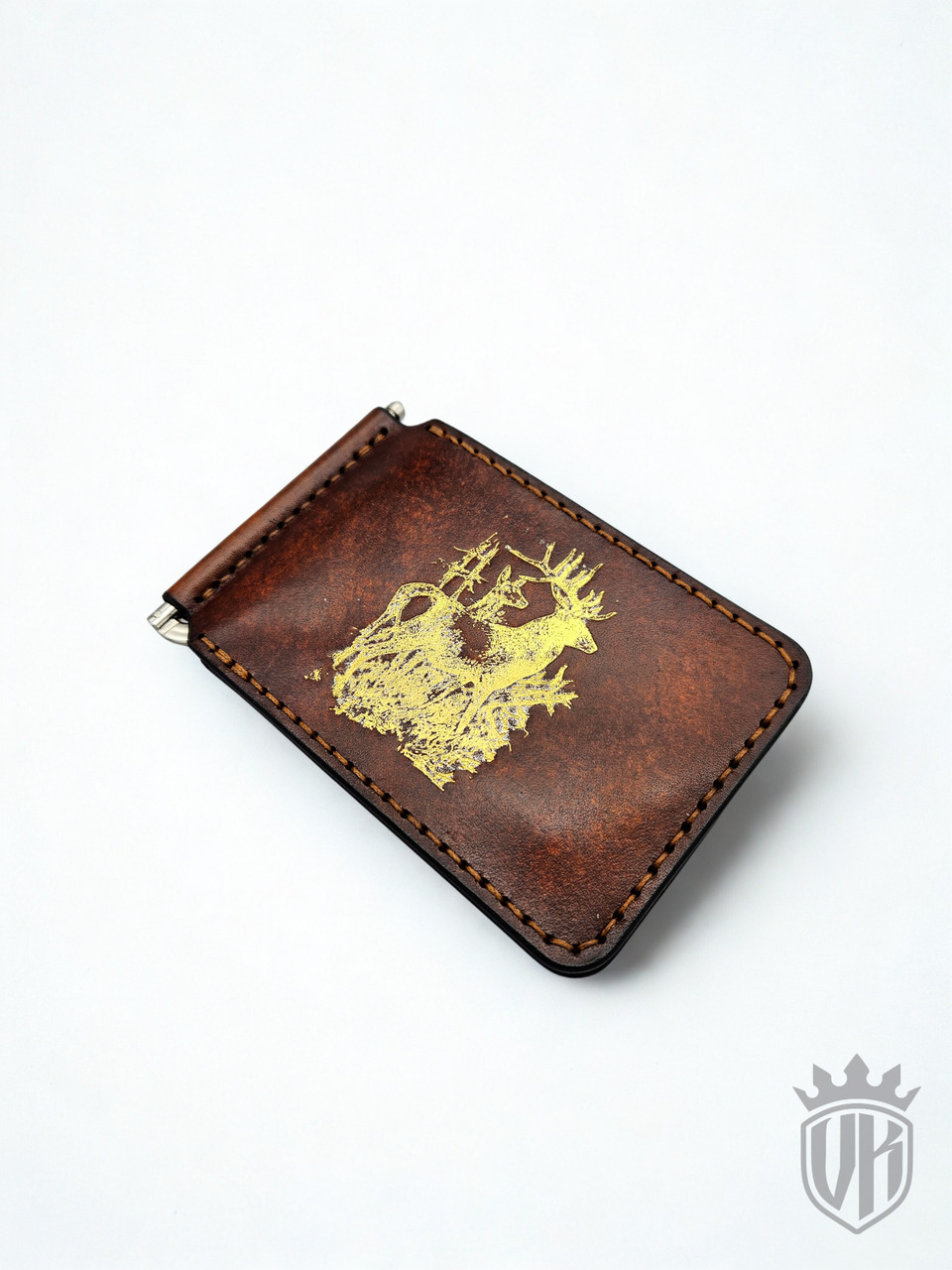 Portfel myśliwski z klipsem