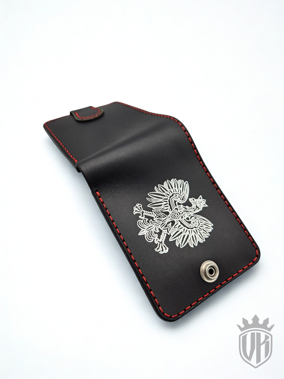 Portfel klasyczny z patriotycznym zdobieniem - obrazek 3