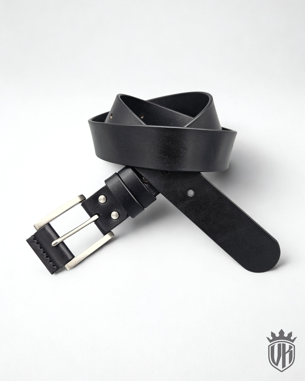 Skórzany pasek "Outdoor" z klamrą ze stali nierdzewnej - obrazek 4