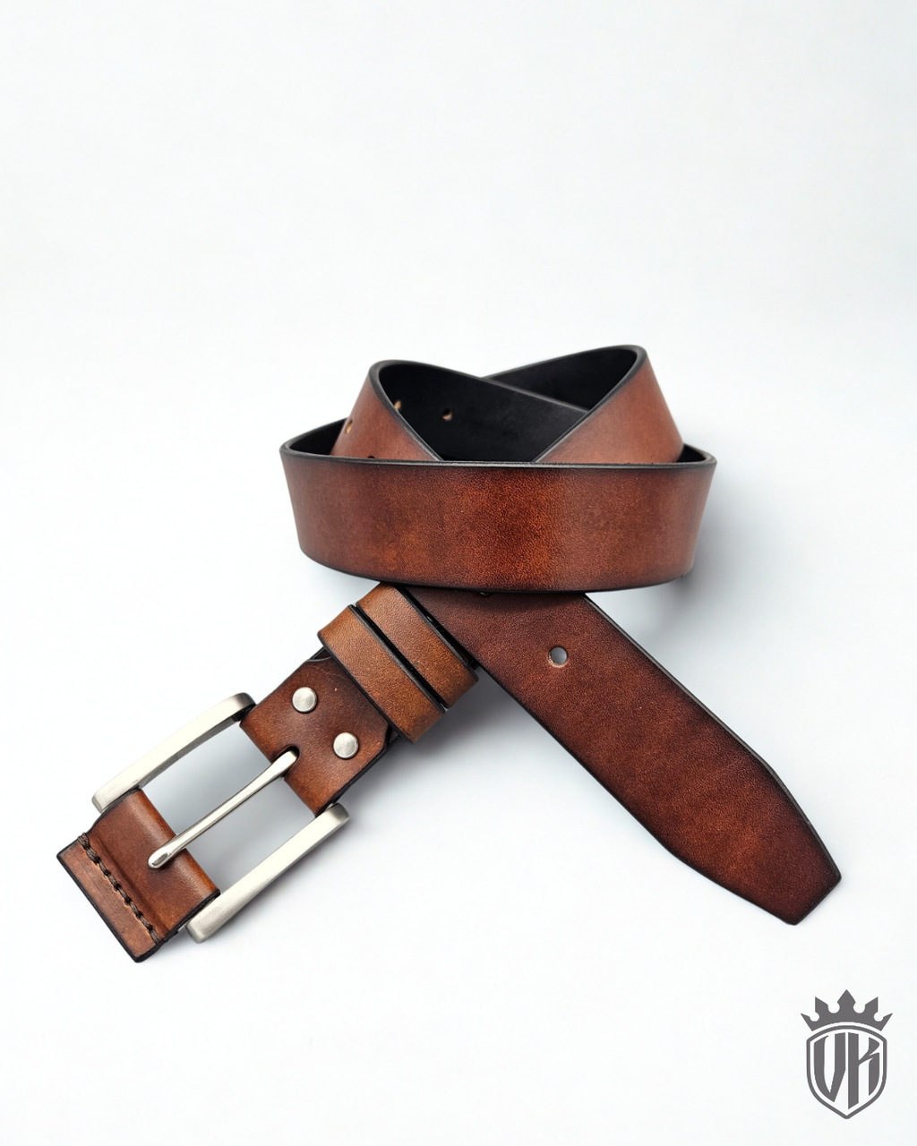 Skórzany pasek "Outdoor" z klamrą ze stali nierdzewnej - obrazek 8