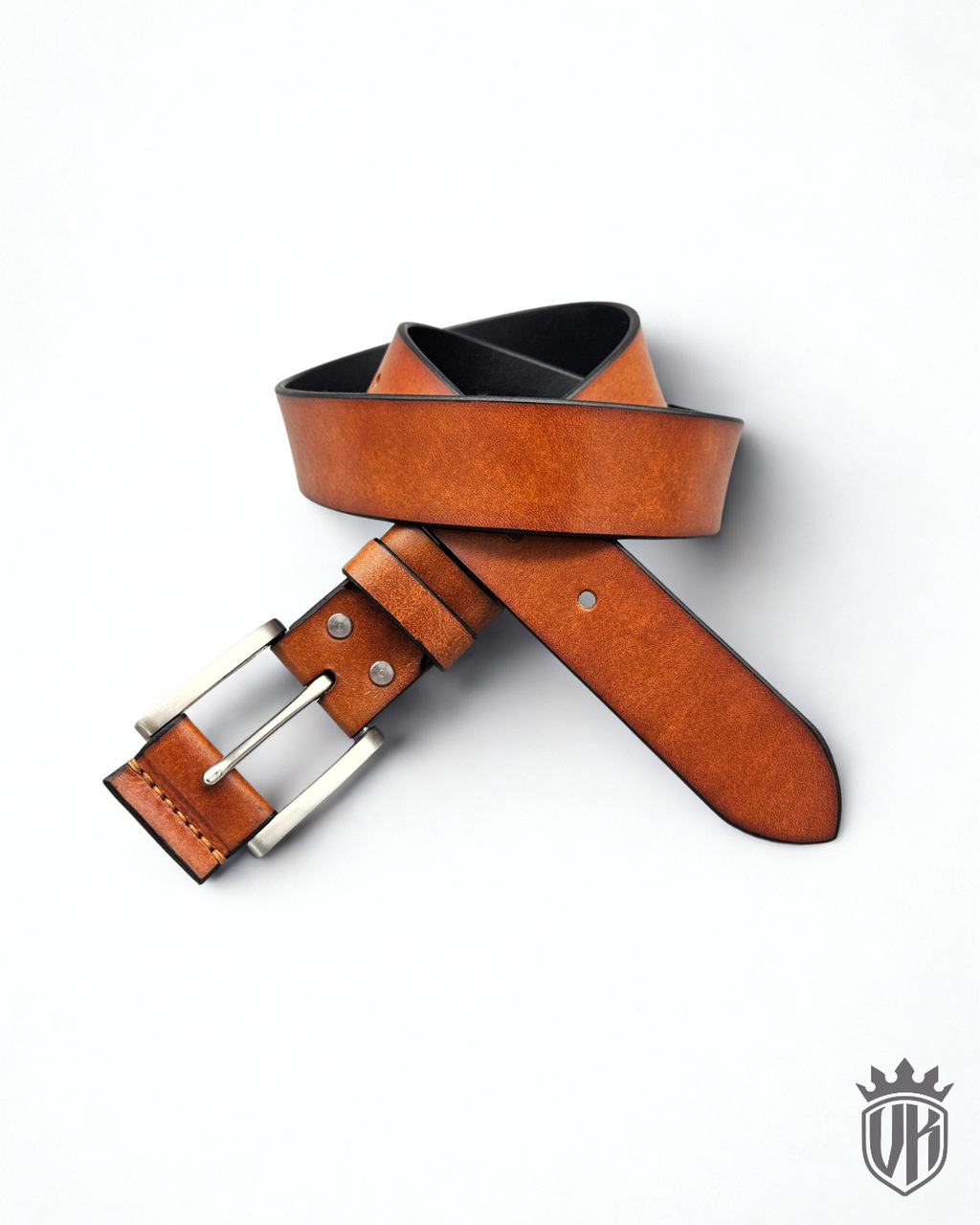 Skórzany pasek "Outdoor" z klamrą ze stali nierdzewnej - obrazek 12