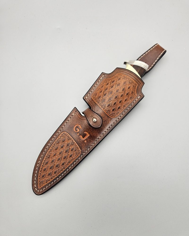 pokrowiec z inicjałami, przód